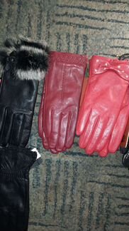 Кожаные перчатки