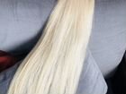 Волосы для наращивания 60 см блонд элит 100 грамм