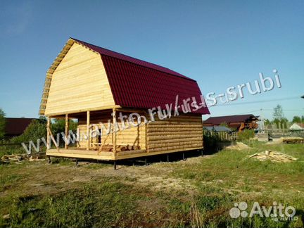 Сруб дома