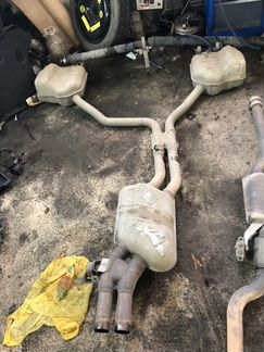 Глушитель Audi A8 d4 4h