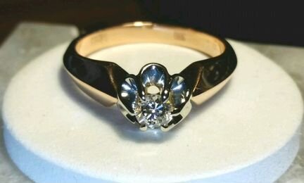 Кольцо золотое СССР