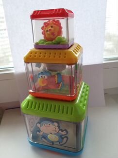 Fisher Price слон музыка и сортер сенсорный башня