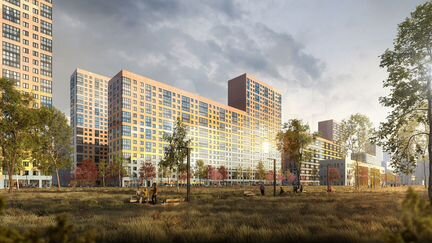 2-к квартира, 55.4 м², 6/25 эт.