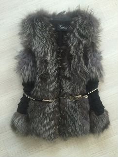 Жилетки лиса и чернобурка