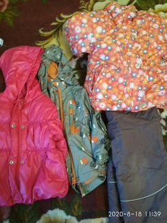 Курточки для девочки