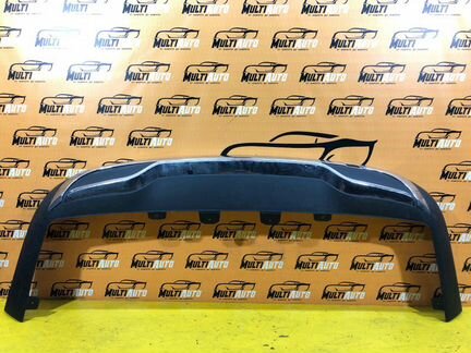 Юбка бампера задняя Mercedes Gl X166 2012-2015