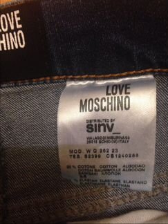 Джинсы женские Love Moschino, оригинал, новые