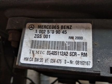 Блок SCR Мерседес 0025409045