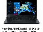 Ноутбук Acer Extensa 15 EX215-51KG-38WP (NX.efqer