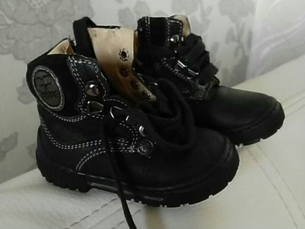 Детские ботинки р19 натуральная кожа