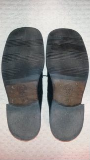 Полуботинки мужские черные размер 43+ 1/2