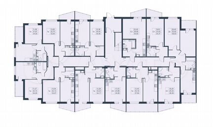 Квартира-студия, 24,6 м², 1/3 эт.