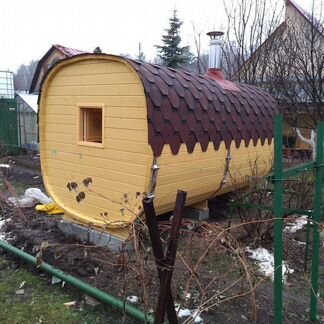 Баня бочка