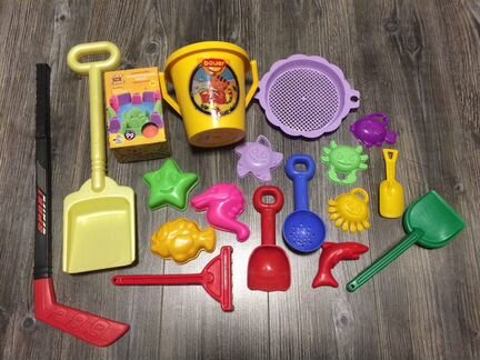 Набор игрушек для песочницы и улицы