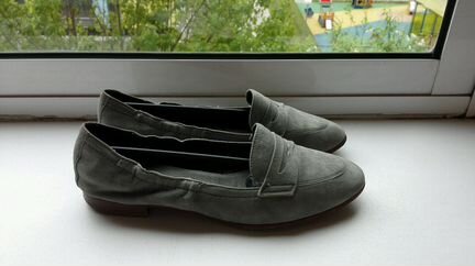 Замшевые мокасины Alberto Fermani