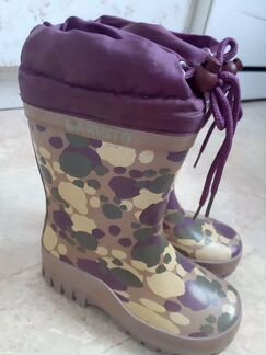 Детские резиновые сапожки 28 размер