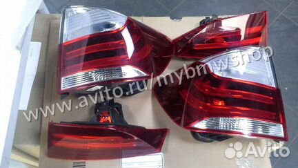Задние фонари BMW X1 E84 Black Line