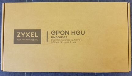 Роутер zyxel PMG5617GA-EU01V1F gpon ONT