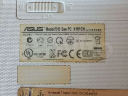 Запчасти Asus Eee pc x101ch