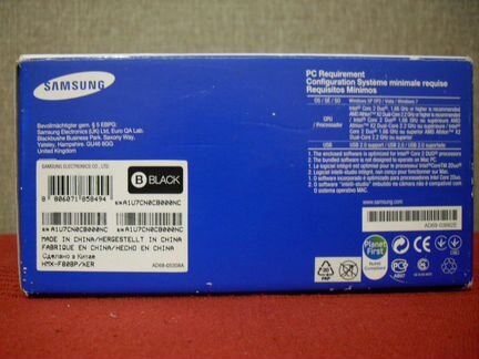 Цифровая видеокамера samsung HMX-F80
