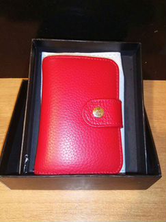 Визитница кожаная.Новая