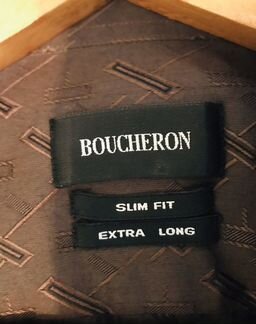 Рубашка boucheron. L и XL, на высокий рост