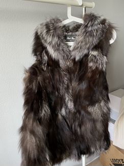 Жилетка меховая натуральная