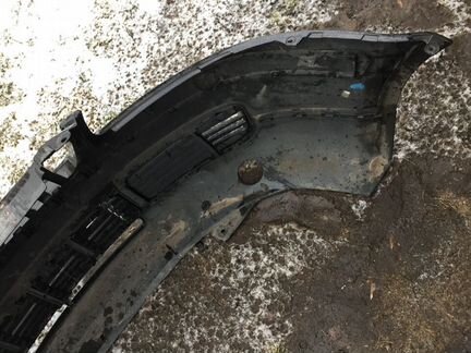 Бампер передний темно серый VW Passat B5 1997-00