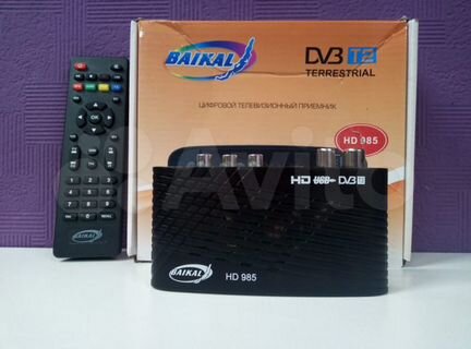 Цифровая тв приставка DVB-T2 baikal HD 985