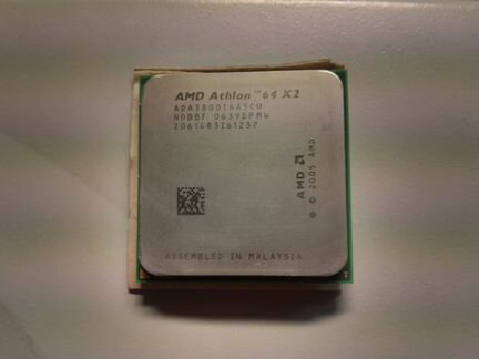 Процессор AMD X2 3800+ (2ядра по 2.0 mh)