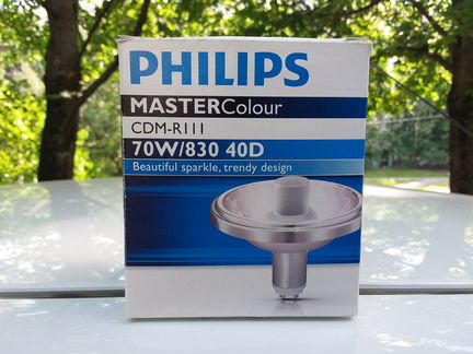 Газоразрядная лампа Fhilips CDM-R111 70w/830 40D