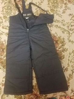 Полукомбинезон зимний для мальчика 2 лет