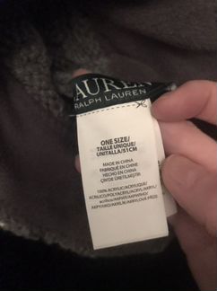 Шапка ralph lauren оригинал, шарф Аксенов
