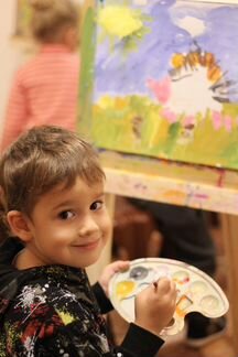 Уроки рисования детям, живописи, дпи онлайн