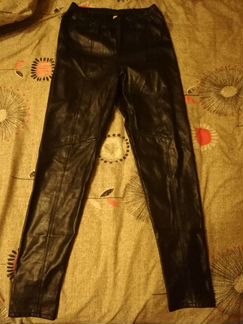 Брюки эко кожа