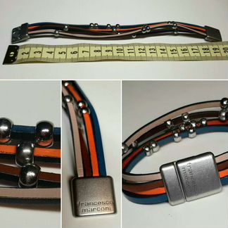 Браслет кожа FrancescoMarconi