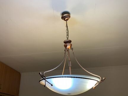 Люстра под бронзу