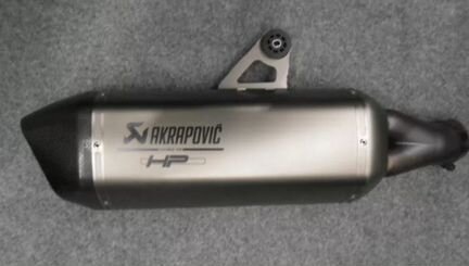 Новый akrapovich на BMW R1250GS