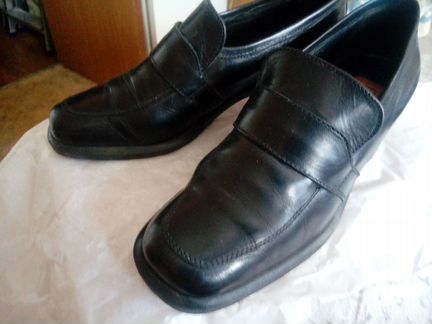 Полуботинки демисезон черные Gregor (Италия)