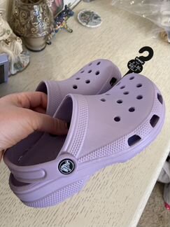 Новые Crocs для девочки р J1 на наш 31-32