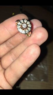 Кольцо с бриллиантами