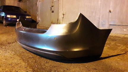 Бампер задний Skoda Rapid (2012-нв) Шкода Рапид