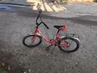 Детский велосипед, есть дополнительные колёса объявление продам