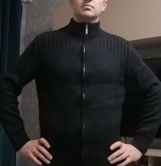 Свитер на молнии 48/50 размер