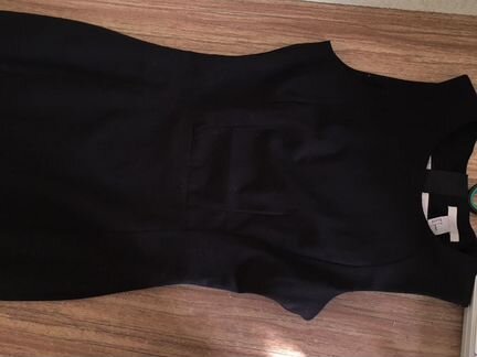 Платье черное h&m eur34