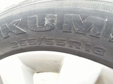 Шины летние 255/55 R18 Kumho б/у
