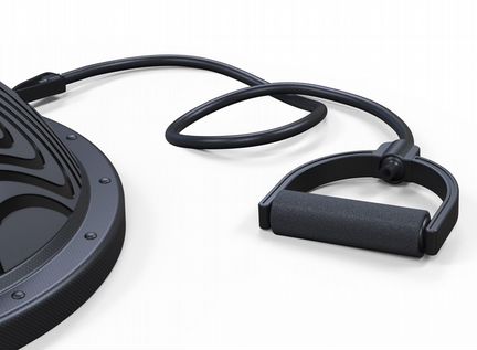 Полусфера гимнастическая с эспандерами и насосом