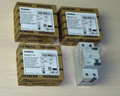 Siemens Узо 2р и 4р 16/25/40/63А 10/30/300мА A/AC