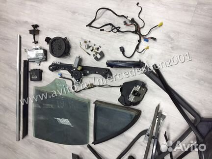 Запчасти от задней двери на мерседес w203