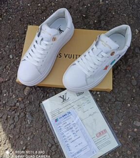 Кеды Louis Vuitton Time Out белые